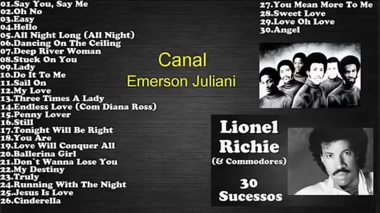 Lionel Richie  Commodores-30 Sucessos