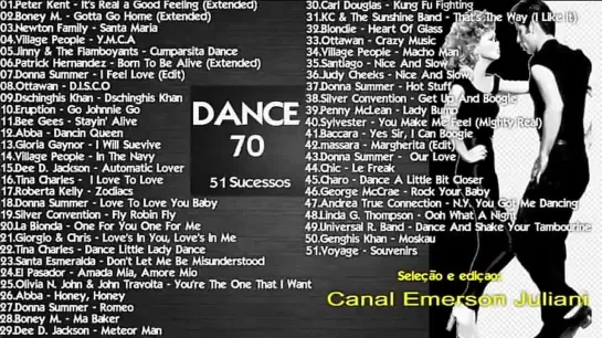 Dance 70 - 51 Sucessos Flashback anos 70s