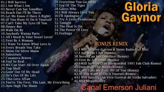 Gloria Gaynor-35 Sucessos