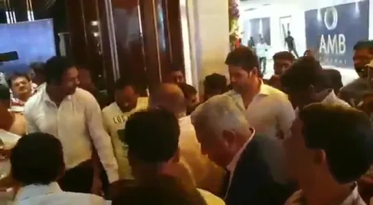 Superstar Krishna garu inaugurating @urstrulyMahesh AMBCinemas - - Maharshi AMBCinemasLaunch SuperstarSUPERPLEXLaunch