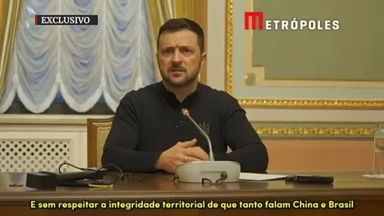 #СВО_Медиа #ЗеРада
❌🕊❌Только 1991 год❗️ Зе раскритиковал китайско-бразильскую мирную инициативу

“Их предложение - это тоже дест