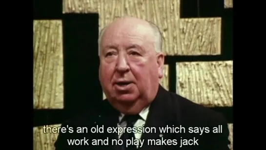 18-Minute Alfred Hitchcock interview - Hitchcock at the NFT (1969)