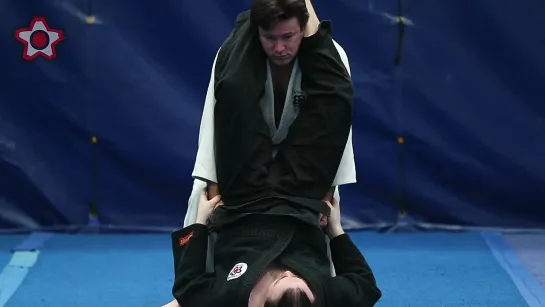 Leg Scissors Headlock - Kyushin Ryu Jujitsu.