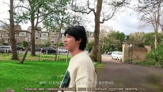 [РУС] U-KNOW 유노윤호 ceci BEHIND THE SCENES - ‘청춘, YOUTH’ in London