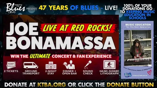 KTBA Presents： 47 Years of Blues - Live! Joe Bonamassa (08.05.2024)