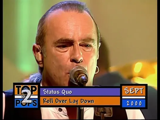 Status Quo - Roll Over Lay Down - Top Of The Pops, September 2000 (AI Enhanced)