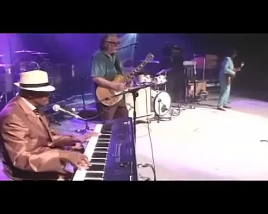 Pinetop Perkins with Hubert Sumlin, Sugar Blue, Willie Big Eyes Smith, Bob Stroger in 2010