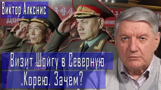 Визит Шойгу в Северную Корею. Зачем? #ВикторАлкснис