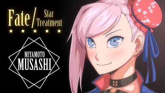 Fate/Star Treatment - Miyamoto Musashi (by Derpixon) HD1080p