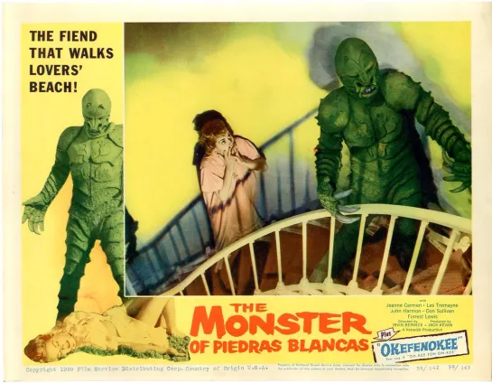 Чудовище Пиедра Бланкас (Monster of Piedras Blancas) 1959