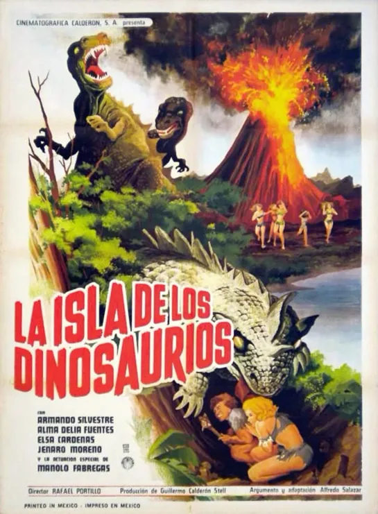 Остров динозавров (La Isla de los Dinosaurios) 1967