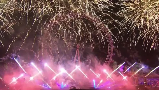 London Fireworks 2015 - New Year's Eve Fireworks (BBC One)