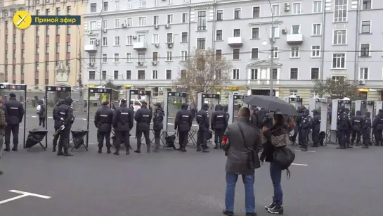 Митинг на проспекте Сахарова. Москва. 29 сентября 2019 года. Прямая трансляция