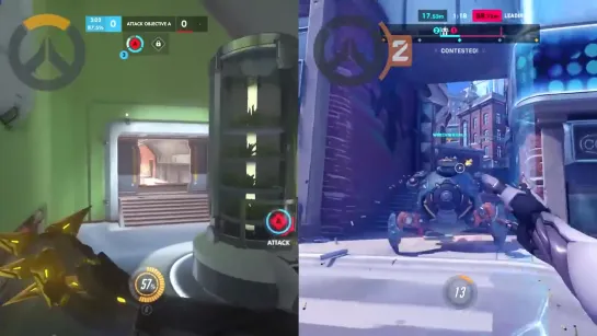 Overwatch 2 Side-by-Side Comparison