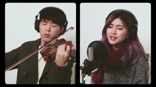 Goblin (도깨비) OST CHANYEOL, PUNCH - Stay With Me VIOLIN_VOCAL COVER Ft. Caroline Seon