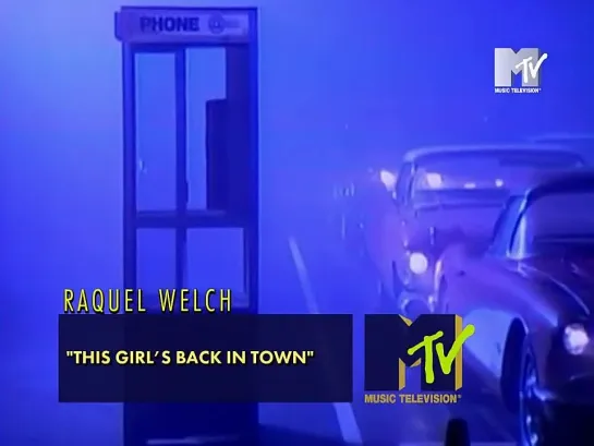 RAQUEL WELCH – THIS GIRLS BACK IN TOWN (1987) °MTV VINTAGE°