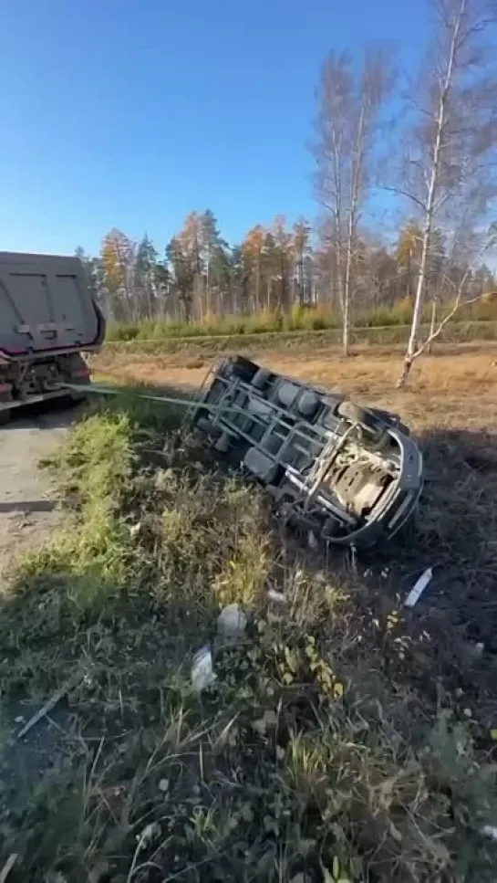 Легкий способ извлечь Газель из кювета.