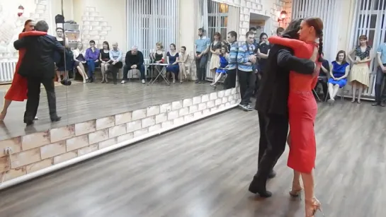 Алексей Барболин и Хельга Домашова. Amigos tango fest 2016 part 4