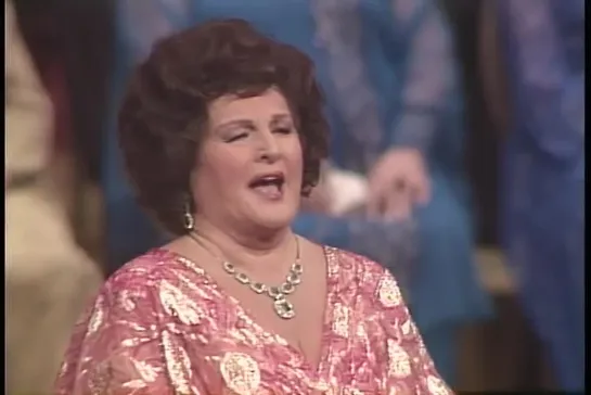 Birgit Nilsson on the MET Gala 1983