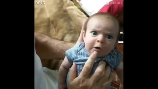 This baby is so angry