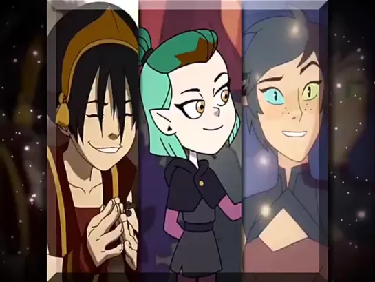 Avatar\She-Ra: Princess of Power\The Owl House ⊱ vine ⊰ Toph Beifong's z Amity Blight z Catra