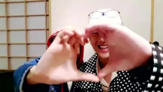 namjoon n tae struggle to make the heart