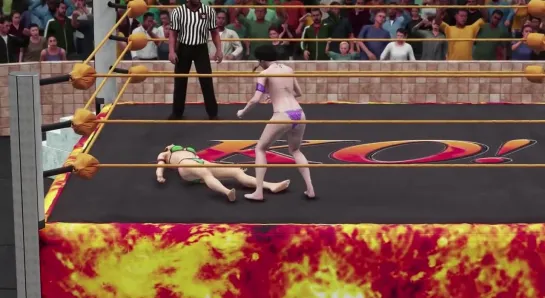 y2mate.com - wwe2k18 　女子プロレス自分なり総集編_1080pFHR