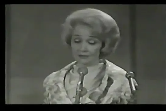 Marlene Dietrich 1962 - sag mir wo die Blumen sind