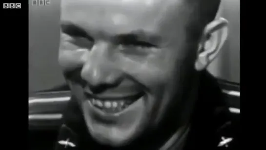 Yuri Gagarin on BBC TV, July 11 1961