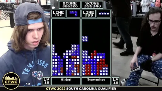 CTWC 2022 Southeast Qual   Simul Stream on ClassicTetris2   !bracket