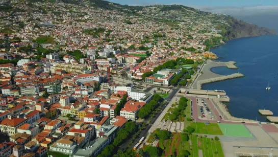 Incredible Madeira from Above - 2 HOUR Ambient Drone Film in 4K - Beautiful Portuguese Island