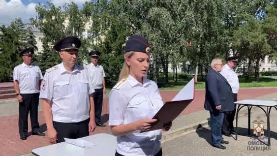 Приведение к Присяге сотрудника органов внутренних дел, 19.07.2024 г.