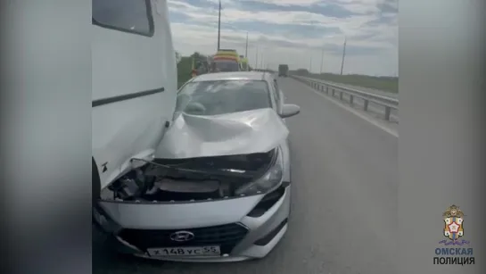 ДТП в Омском районе по вине нетрезвого водителя