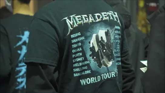 MEGADETH PRE-SHOW  LIVE AT BUDOKAN 2023