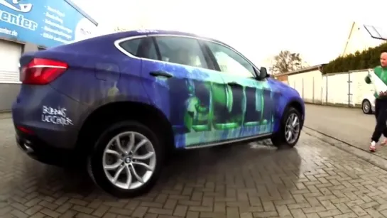 BMW X6 - HULK - Rene Turrek | Термокраска