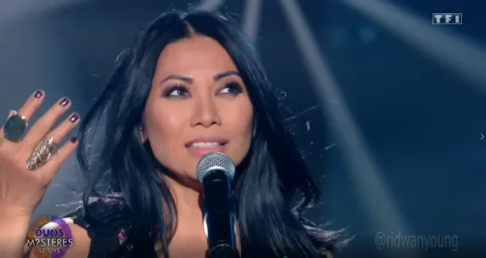 Anggun performing "Caruso" with Luciano Pavarotti on "Duos Mystères" 22.08.2021