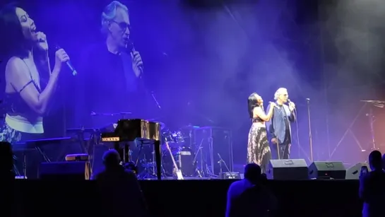 Andrea Bocelli & Anggun  "Cant Help Falling in Love" (Live in Forte dei Marmi , 2021)