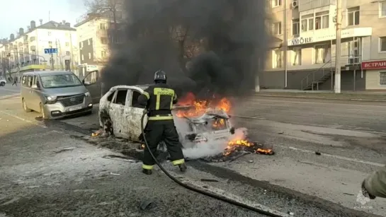 Новости. В Белгороде потушили все пожары после обстрела