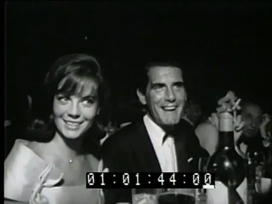 Hollywood Party Ambassador Hotel 1963-4 Footage from Producers Library Los Angeles CA