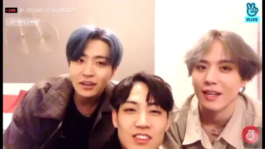 [CUT] 190410 Ёнджэ и JUS2 @ Vlive