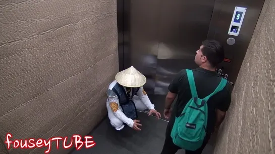 MORTAL KOMBAT ELEVATOR PRANK 2!