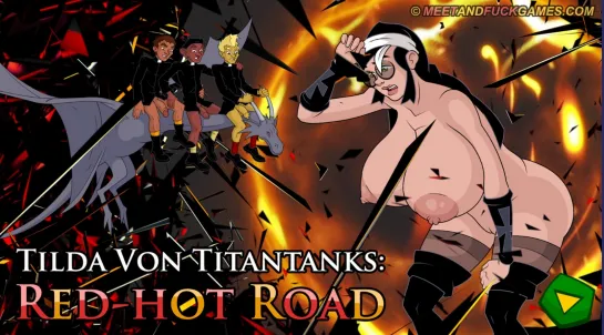 Эротическая флеш игра Tilda Von Titantanks Black-hot Road только для взрослых!!!