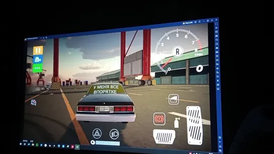 Тестем игровую виртуалку почти требовательной дрифт гонки игрой 😁