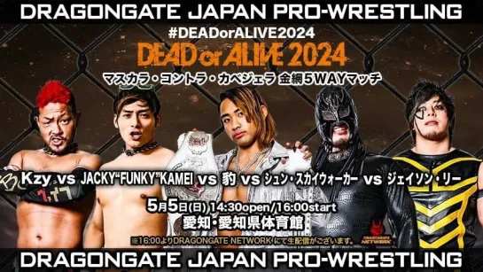 Смотрим Dragon Gate Dead Or Alive 2024