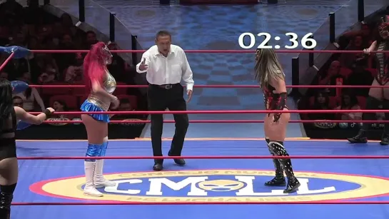 La Catalina, La Jarochita, Stephanie Vaquer vs. Dark Silueta, Lluvia, Zeuxis - 30.06.2023 (CMLL x NJPW Fantastica Mania Mexico)