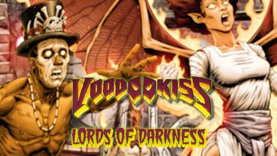 VOODOO KISS - Lords Of Darkness [Official Lyric Video / Visualizer] 2024