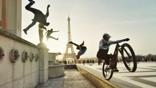 Bike vs Parkour / London to Paris ▸ 4K