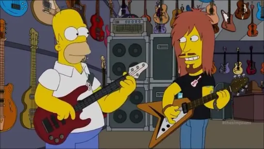 Homer Simpson Play Bass ⚡