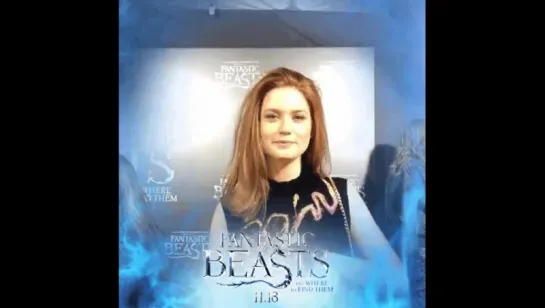 Fantastic Beasts NYC premiere: Bonnie Wright