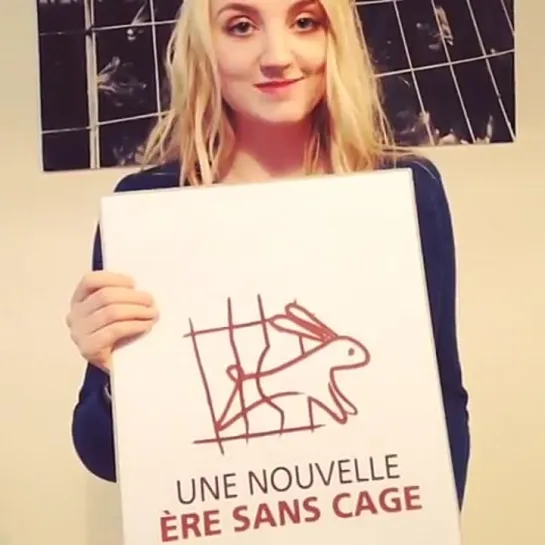 Evanna Lynch to "CIWF France"